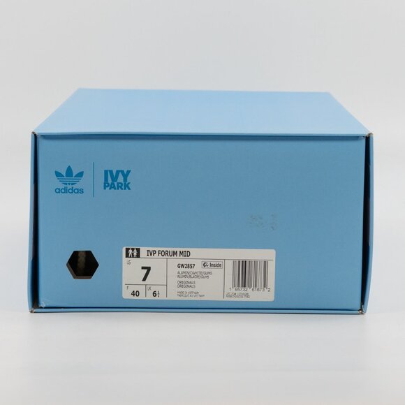 Adidas Ivy Park x Forum Mid 'Icy Park - Cream White' Leather GW2857 size 4 - 11 - Picture 14 of 15